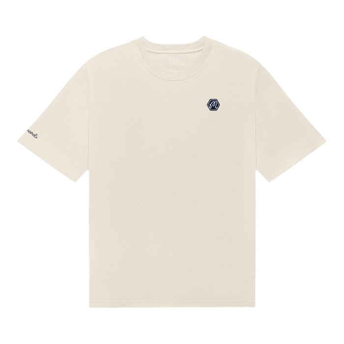Malbon x Bettinardi Gangster Bermuda T-Shirt Egret - SS26 Men