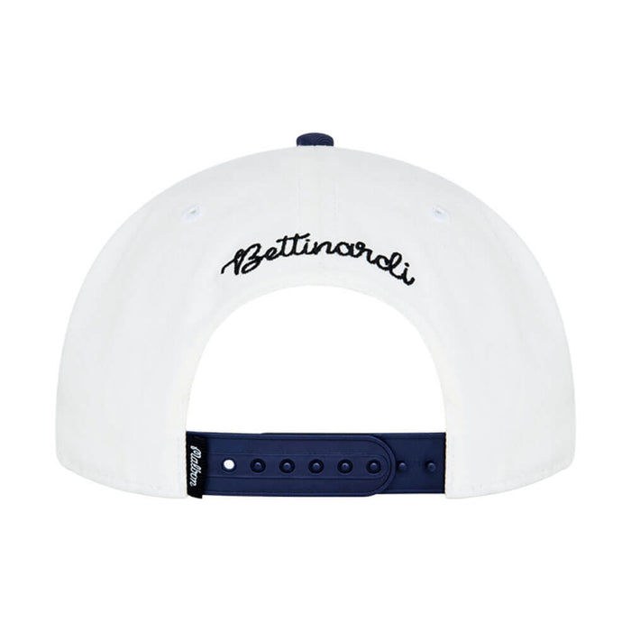 Malbon x Bettinardi Gangster Bucket Snapback Golf Cap White - SS26 Men