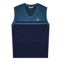 Malbon x Bettinardi Sweater Golf Vest Maritime Blue - SS26 Men