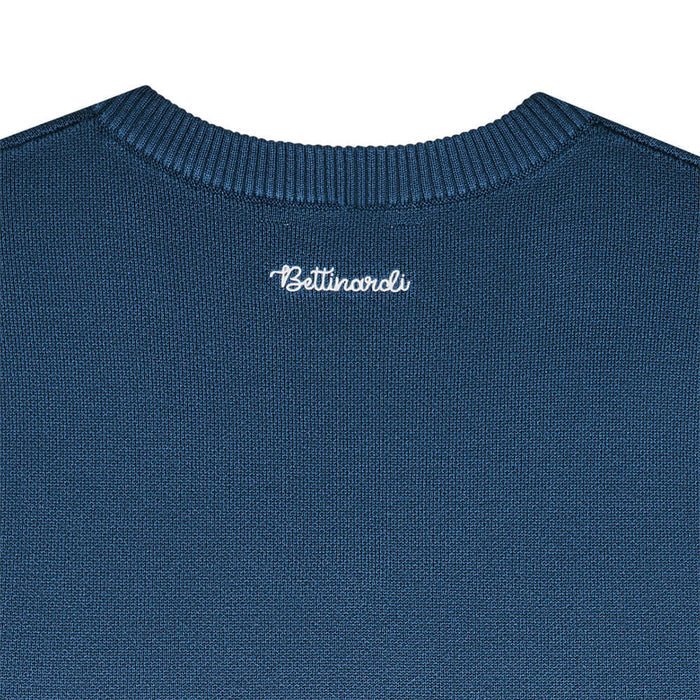 Malbon x Bettinardi Sweater Golf Vest Maritime Blue - SS26 Men