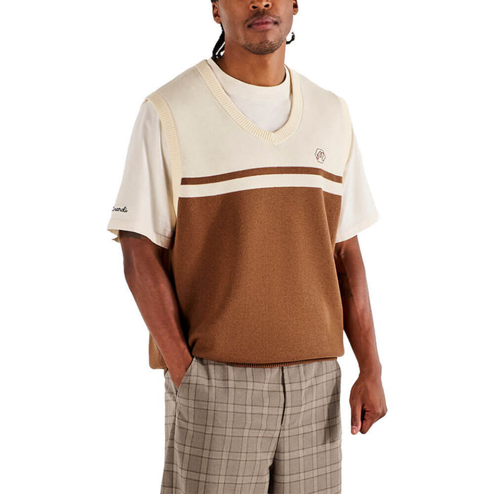 Malbon x Bettinardi Sweater Golf Vest Rubber - SS26 Men