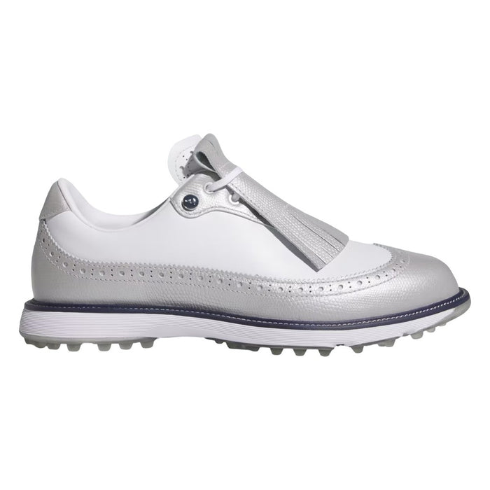Adidas MC Zoysia Spikeless Golf Shoes Silver Metallic/Cloud White/Collegiate Navy - FW25 Women
