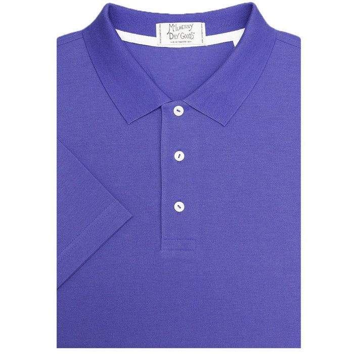 McIlhenny Basic Pique Golf Polo Royal - SS20 Men