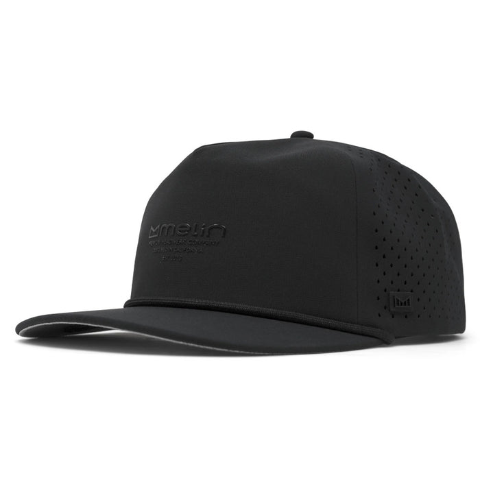 Melin Coronado Hydrolite Golf Cap Black - FA24 Men