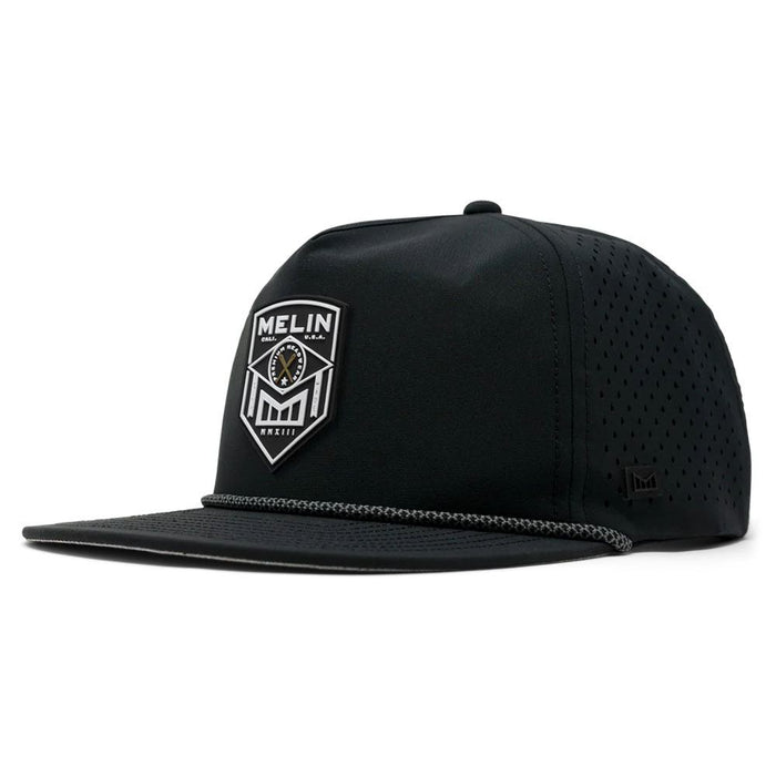 Melin Hydro Coronado Shield Golf Cap Black - FW23 Men