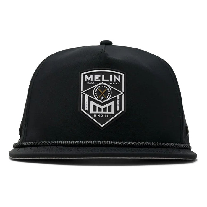 Melin Hydro Coronado Shield Golf Cap Black - FW23 Men