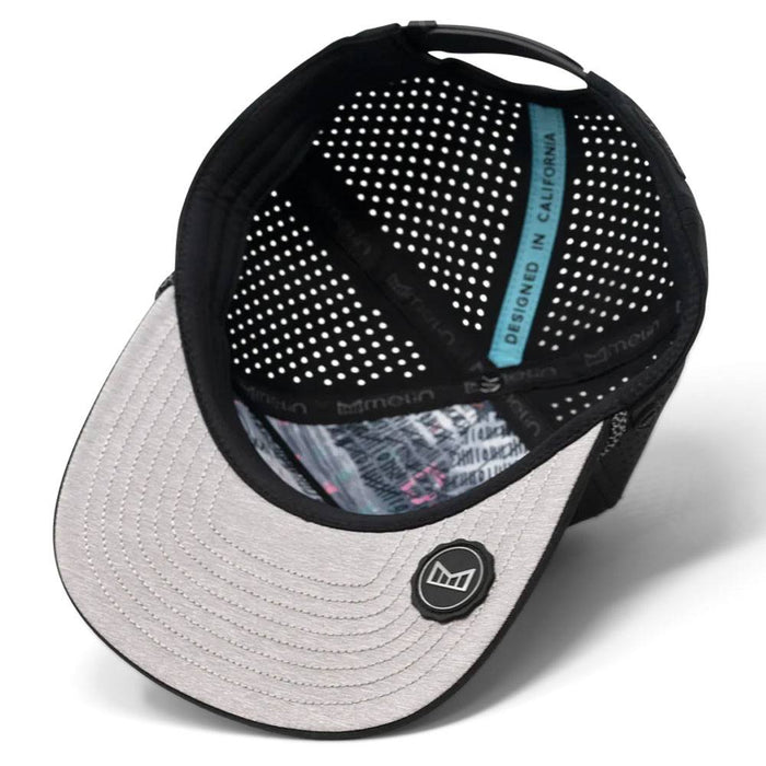Melin Hydro Coronado Shield Golf Cap Black - FW23 Men