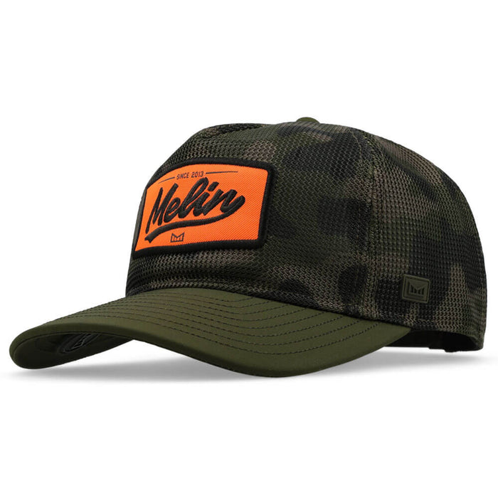 Melin Odysea Mac Retro Hydro Golf Cap Olive Camo - SP26 Men