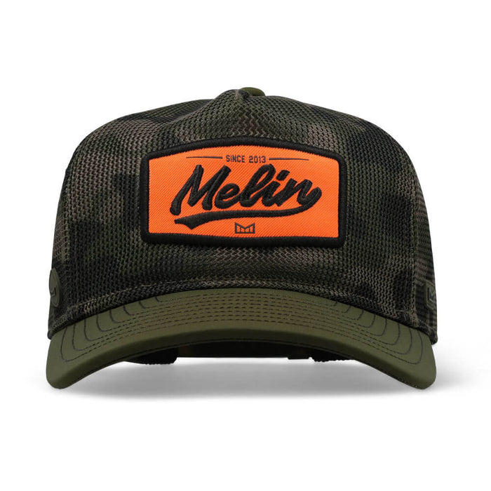Melin Odysea Mac Retro Hydro Golf Cap Olive Camo - SP26 Men