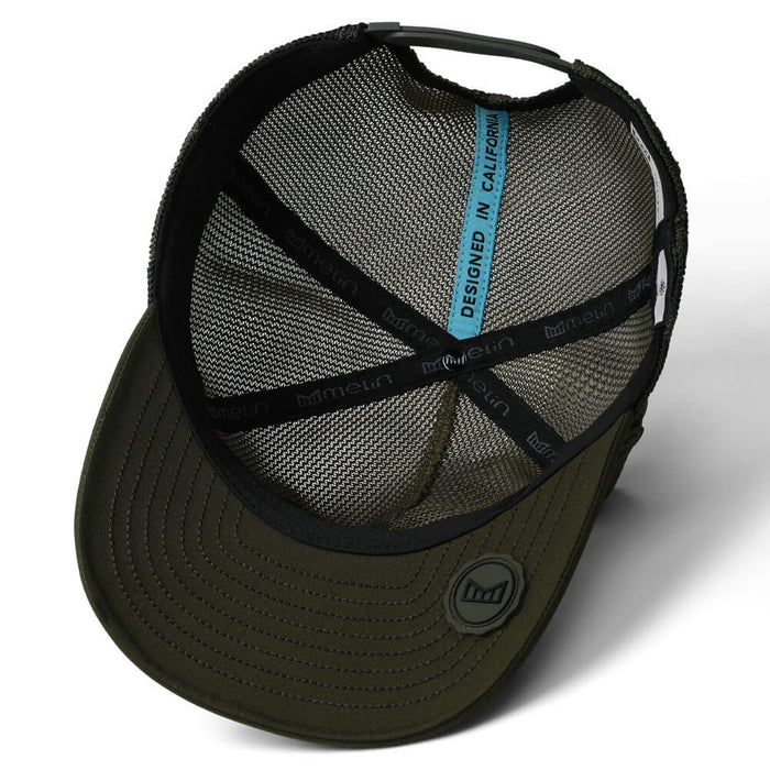 Melin Odysea Mac Retro Hydro Golf Cap Olive Camo - SP26 Men
