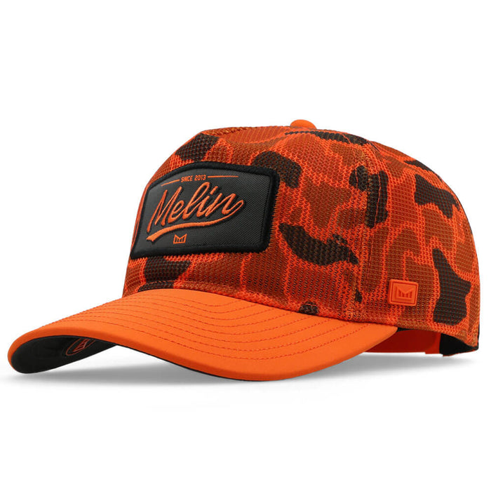 Melin Odysea Mac Retro Hydro Golf Cap Safety Orange - SP26 Men