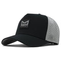 Melin Odysea Stacked Hydro Golf Cap Heather Grey/Black - FW24 Men
