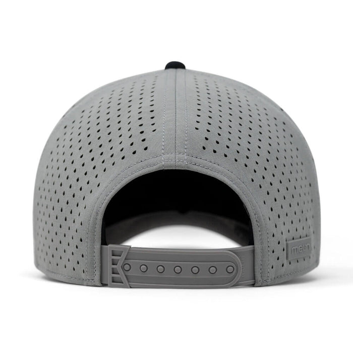 Melin Odysea Stacked Hydro Golf Cap Heather Grey/Black - FW24 Men