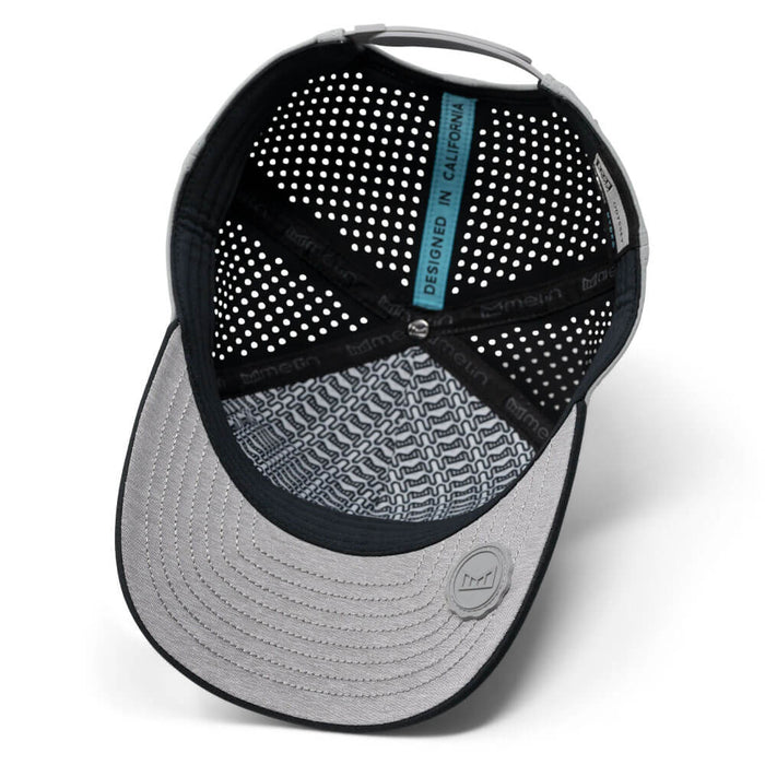 Melin Odysea Stacked Hydro Golf Cap Heather Grey/Black - FW24 Men