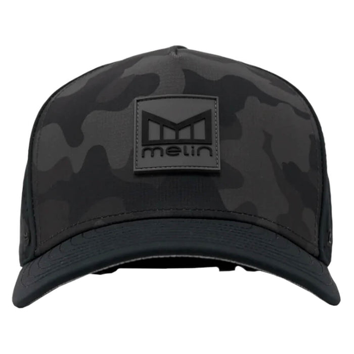 Melin Odyssey Stacked Hydro Golf Cap Black Camo - SU22 Men