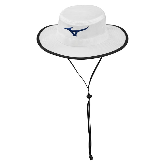 Mizuno Tour Sun Golf Bucket Hat White/Navy - 22 Men