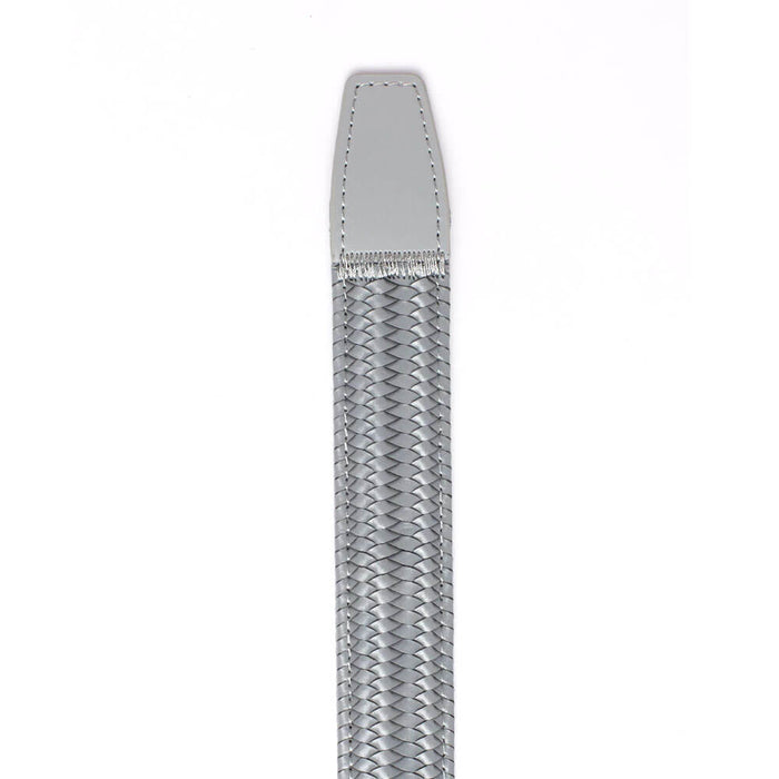 Nexbelt Braided Golf Belt Grey Leather - 25 Men