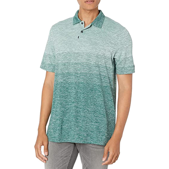 Oakley Against Grain Golf Polo Bay Green Heather - SS21 Men