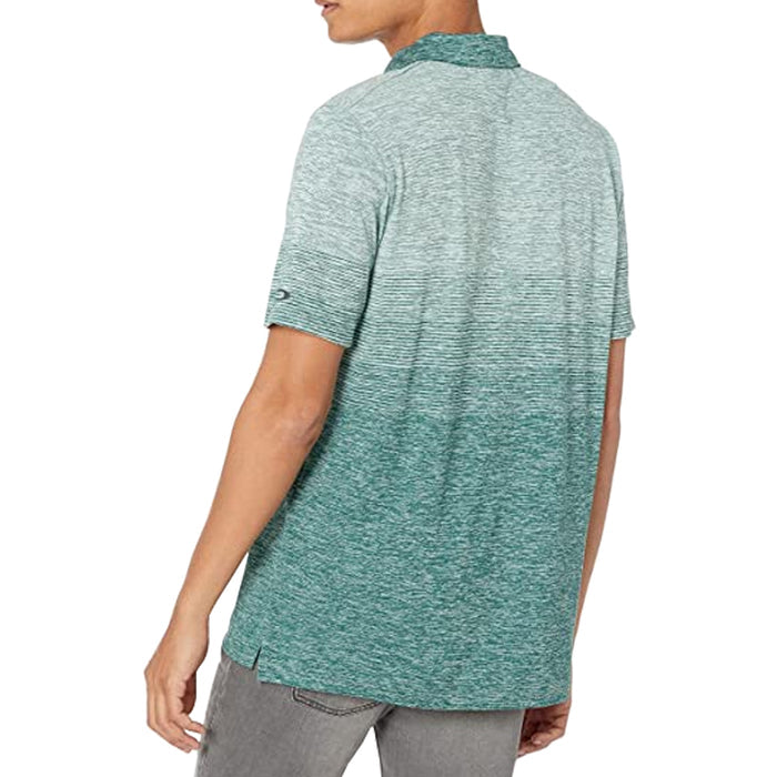 Oakley Against Grain Golf Polo Bay Green Heather - SS21 Men
