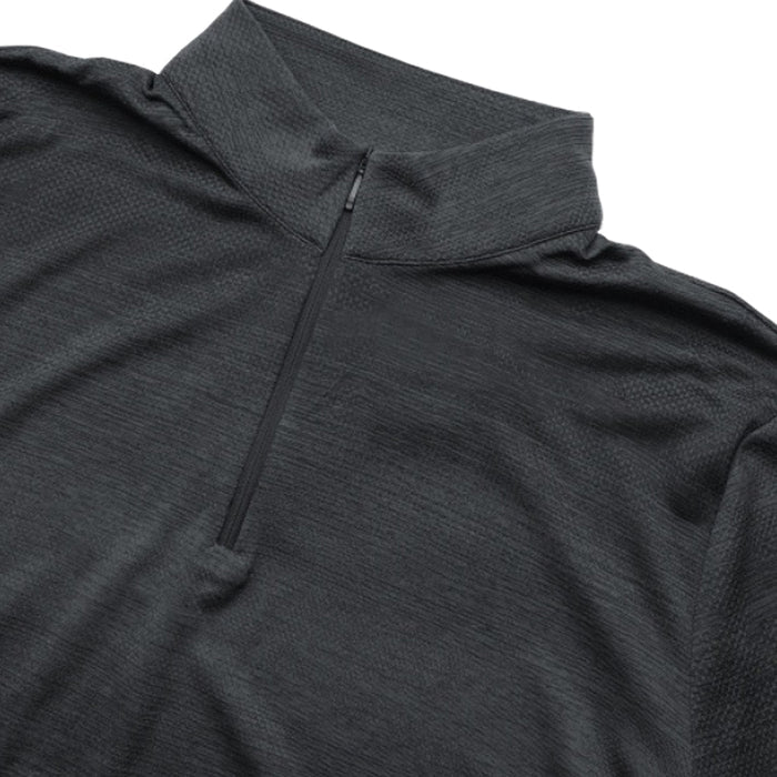 Oakley Contender Half Zip Golf Pullover Blackout Heather - SS21 Men