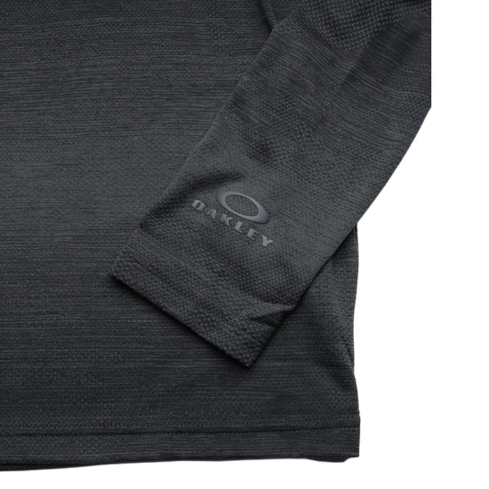 Oakley Contender Half Zip Golf Pullover Blackout Heather - SS21 Men
