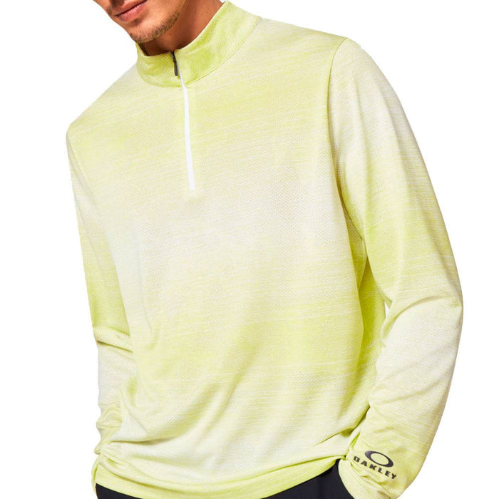 Oakley Contender Half Zip Golf Pullover White Heather - SS21 Men