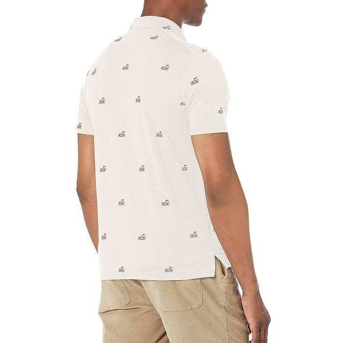 Oakley Flag Golf Polo Pattern Arctic White - SS23 Men