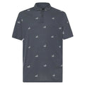 Oakley Flag Golf Polo Pattern Dark Slate - SS23 Men