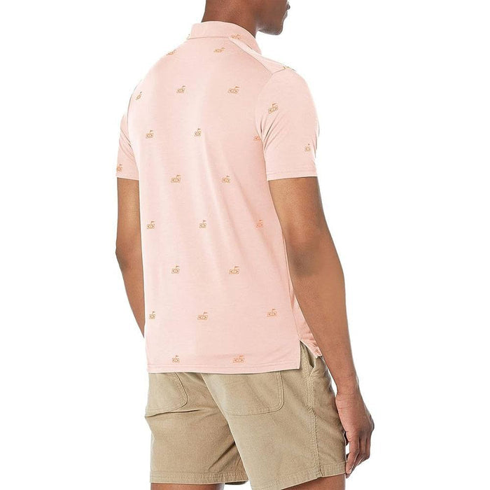 Oakley Flag Golf Polo Pattern Orange - SS23 Men