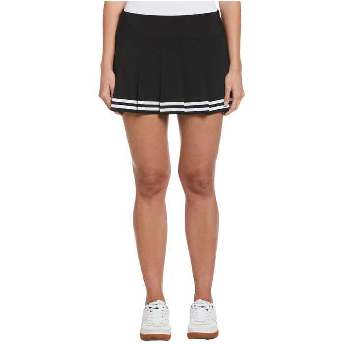 Original Penguin 13" Contrast Hem Pleated Golf Skort Caviar - SS24 Women