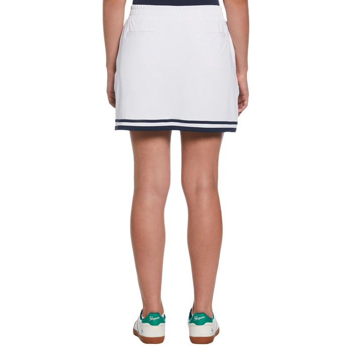 Original Penguin Essential Colour Block 16" Golf Skort Bright White - SS24 Women