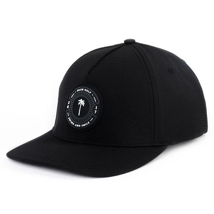 Palm Golf Icon Performance Snapback Golf Cap Black - SS24 Men