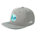 Palm Golf Youth Local Performance Snapback Golf Cap Gray/Malibu - SS24 Boys