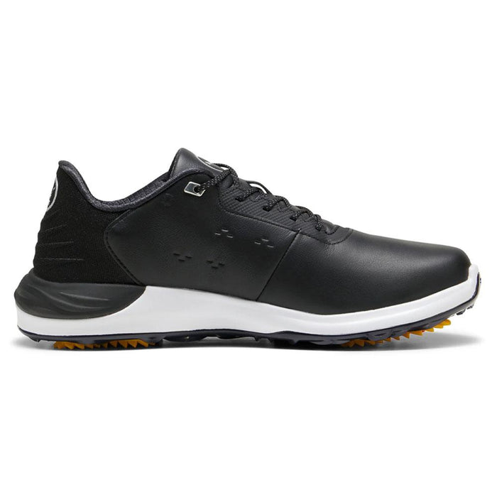 PUMA Phantomcat Nitro Golf Shoes Black/Silver/Yellow Sizzle - 24 Men
