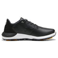 PUMA Phantomcat Nitro Golf Shoes Black/Silver/Yellow Sizzle - 24 Men