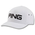 PING Structured 201 Golf Cap White/Black - 22 Men