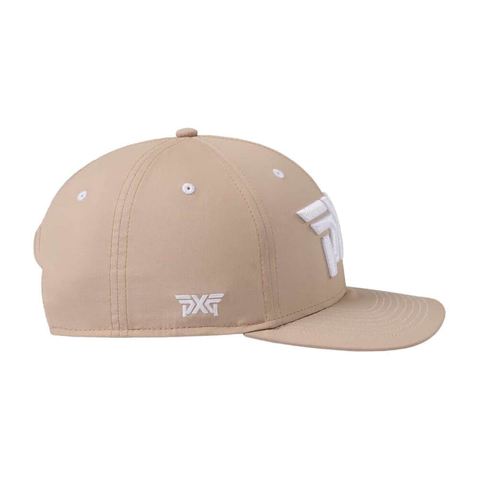 PXG 6-Panel Structured Low Crown Snapback Golf Cap Warm Sand - SS25 Men