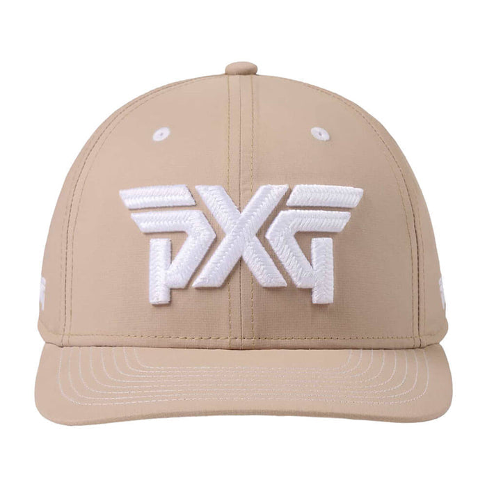 PXG 6-Panel Structured Low Crown Snapback Golf Cap Warm Sand - SS25 Men