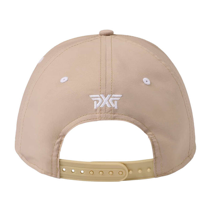 PXG 6-Panel Structured Low Crown Snapback Golf Cap Warm Sand - SS25 Men