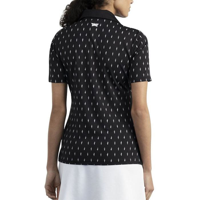 PXG Cactus Golf Polo Black - 23 Women