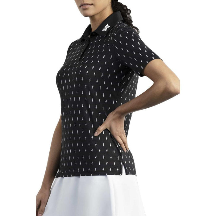PXG Cactus Golf Polo Black - 23 Women