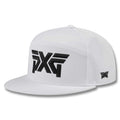 PXG Camper Flat Bill Snapback Golf Cap White - 25 Men