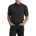 PXG Comfort Fit Cactus Golf Polo Black - 23 Men