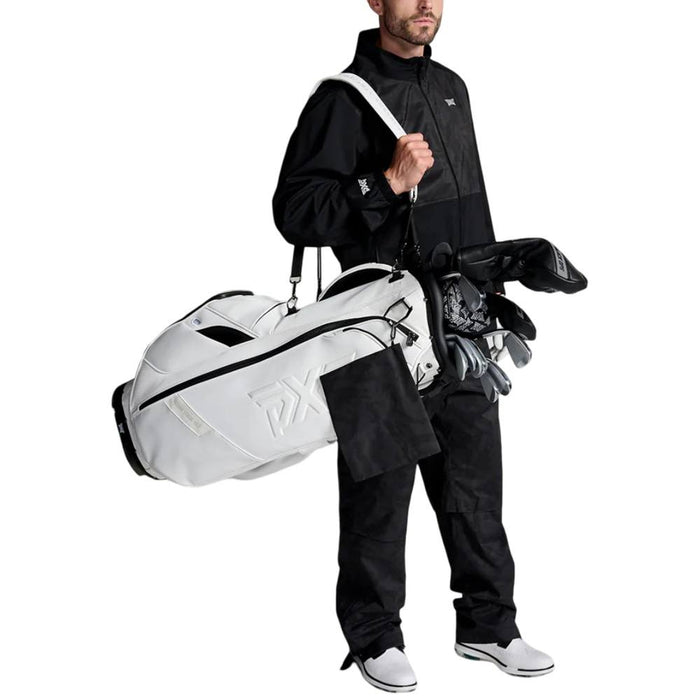 PXG Fairway Camo Rain Golf Jacket Black - FW25 Men
