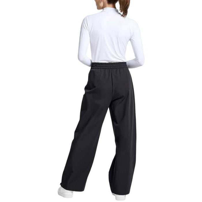 PXG Perforated Logo Wide Leg Trouser Golf Pants Black - FW25 Women