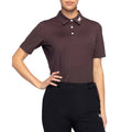 PXG RP Signature Golf Polo Aubergine - 23 Women