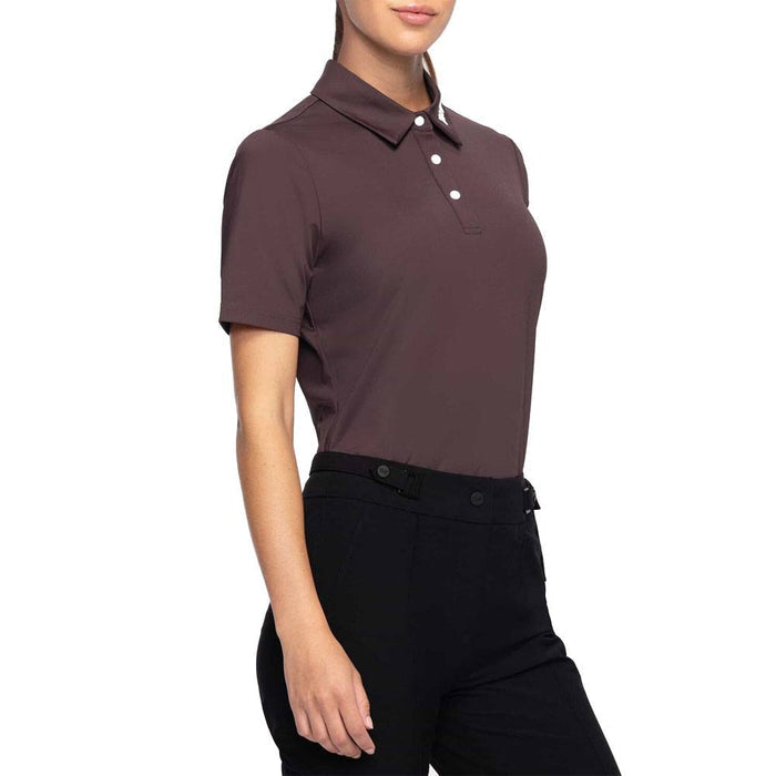 PXG RP Signature Golf Polo Aubergine - 23 Women