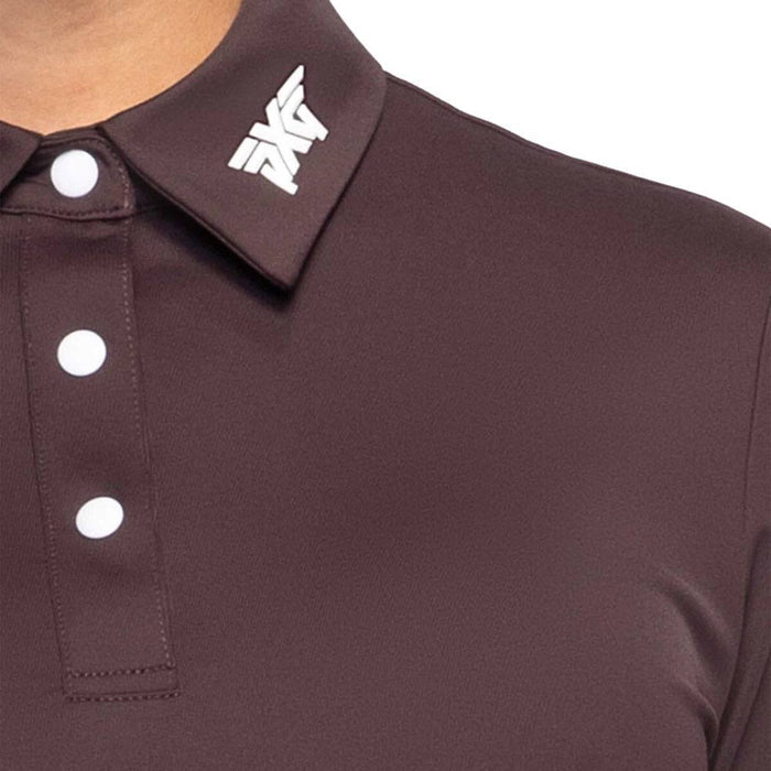 PXG RP Signature Golf Polo Aubergine - 23 Women