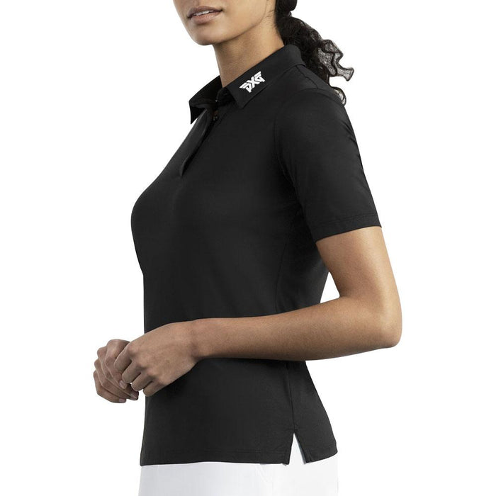PXG RP Signature Golf Polo Black - 23 Women