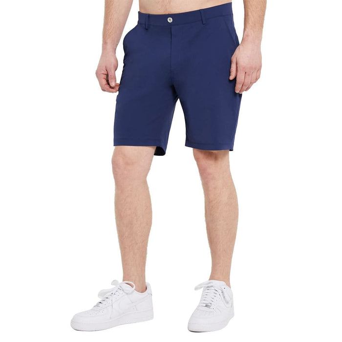 Redvanly Hanover Pull-On 9" Golf Shorts Navy - SS24 Men